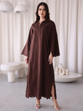 Canyon Embroidered Brown Tonic