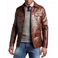 Men’s Vintage Brown Leather Jacket