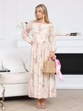 Liliette Bow Printed Dress