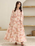 Ellana Floral  Long Lacey Dress