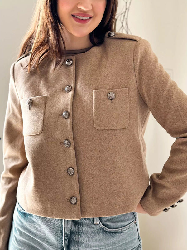 Exclusive Jacket In Beige