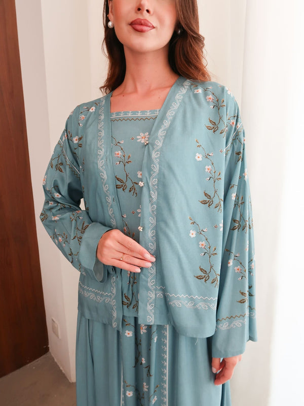 Roisen Blue Long Dress